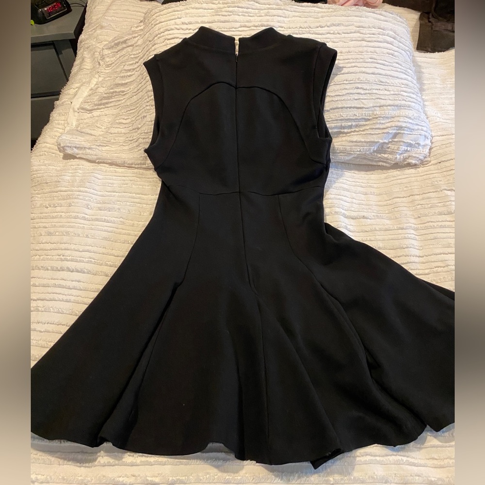 Flirty French connection size 8 black cocktail dress